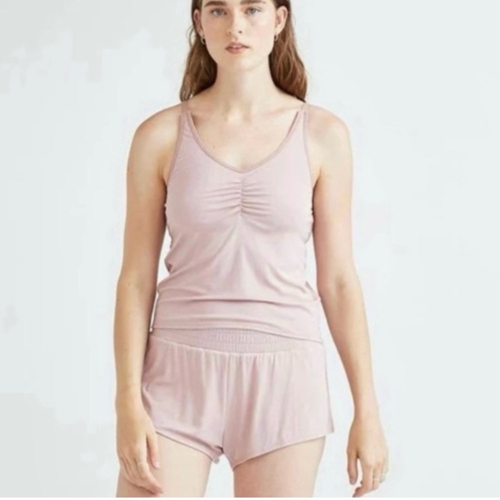 Richer Poorer - Pajama PJ Set - Size Small - Soft Mauve Pink - Excellent